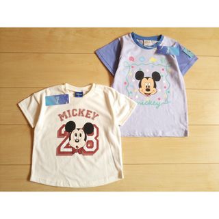 子供服ミッキー*半袖セット*未使用Mickey*送料無料キッズ*Ｔシャツ