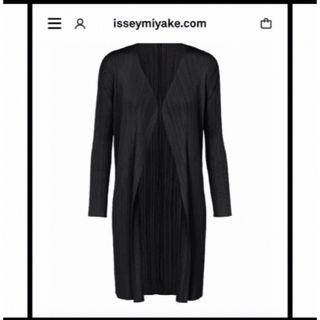 PLEATS PLEASE ISSEY MIYAKE - 新品未使用品　プリーツプリーズ　ベーシックス　ロングカーディガン