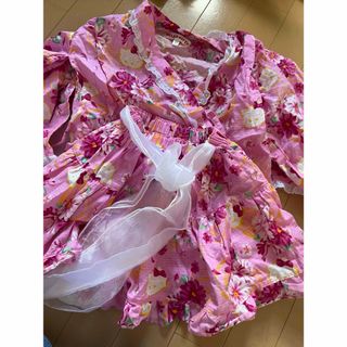 サンリオ - キティ　甚平　100