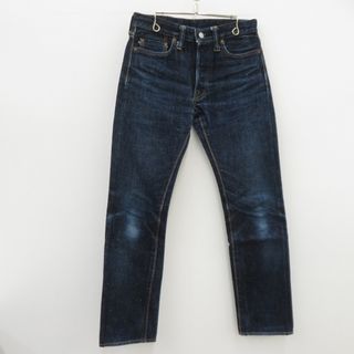 【瀬戸大橋店】 中古 THE STRIKE GOLD | ストライクゴールド デニムパンツ SG6105 ネイビー サイズ：28 【107】(ジャージ)