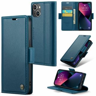 【色:ブルー_サイズ:iPhone 14/ iPhone 13】QLTYPRI (その他)
