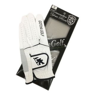 coco 未使用品 ガチャゴルフ GOTCHA GOLF グローブ M 23-24cm ホワイト 白 左手用(ウエア)