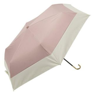because ビコーズ PUコーティング 晴雨兼用 折りたたみ傘(傘)