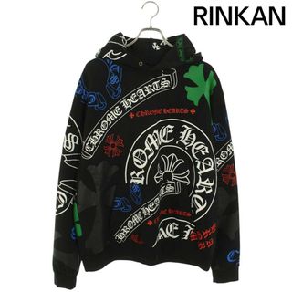 Chrome Hearts - クロムハーツ  STENCIL HOODIE ステンシルプリントプルオーバーパーカー メンズ M