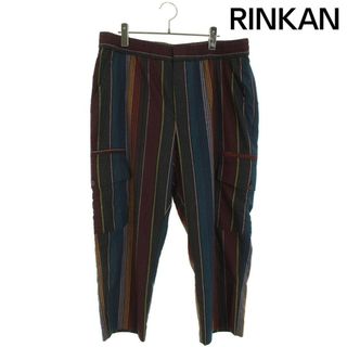 キス(KITH)のキス  KHM060205 ストライプカーゴイージーロングパンツ メンズ XL(ワークパンツ/カーゴパンツ)
