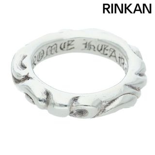 クロムハーツ(Chrome Hearts)のクロムハーツ  SCRL BAND/スクロールバンド シルバーリング メンズ 3号(リング(指輪))