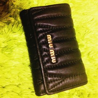 ミュウミュウ(miumiu)のmiumiu 新品キーケース(その他)