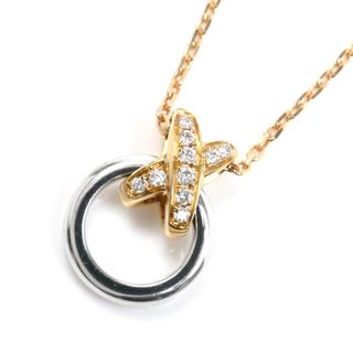 ショーメ(CHAUMET)のChaumet ショーメ K18PG/WG プルミエ リアン ネックレス 081697 ダイヤモンド 6.3g 38-40-42cm レディース【中古】(ネックレス)