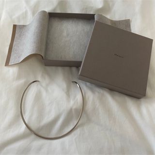 ete - ete bijoux リグロウ ミディアム ネックカフ ロウブラウンゴールド