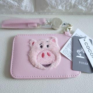 新品 ディズニー トイストーリー ハム パスケース リール付 キッズ