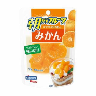 【数量限定】はごろも 朝からフルーツ みかん(パウチ)95ｇ(4108)×6個(その他)