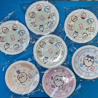 チイカワ(ちいかわ)のくら寿司　ちいかわ　すし皿７枚(キャラクターグッズ)