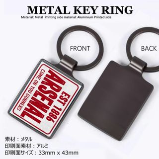 新品！キーホルダー キーリング Arsenal アーセナル ② ヴィンテージ
