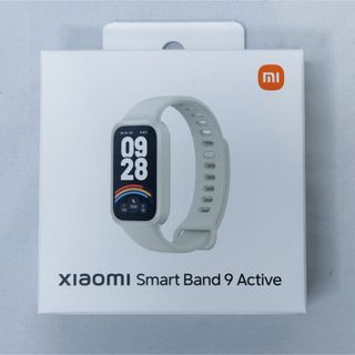 シャオミ(Xiaomi)のXiaomi Smart Band 9 Active ベージュホワイト(その他)