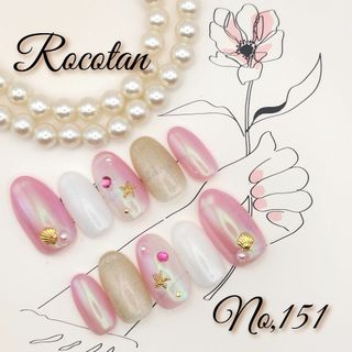 ★SALE★【No,151】ネイルチップ サイズ/チップ変更可