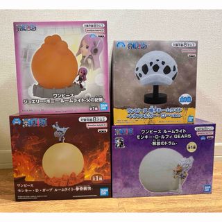 バンプレスト(BANPRESTO)の新品未開封 ワンピース ルームライト4種セット(アニメ/ゲーム)