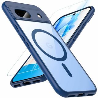 Google Pixel 8a ケース 【ガラスフィルム付き・MagSafe対応(その他)