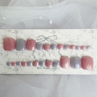 フットネイルチップ ジェルネイル 現品 ︎︎︎︎❤︎No,48