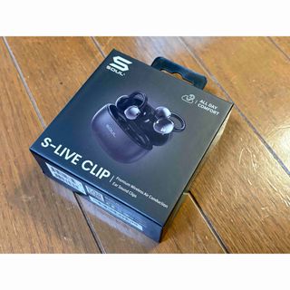 SOUL ワイヤレスイヤホン S-LIVE CLIP BLACK 未使用品(ヘッドフォン/イヤフォン)