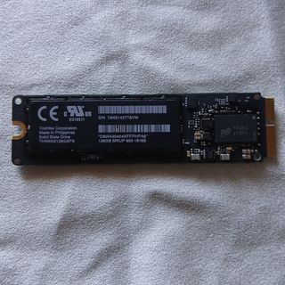 マック(Mac (Apple))のMac air 2013 内蔵SSD 128GB(PCパーツ)