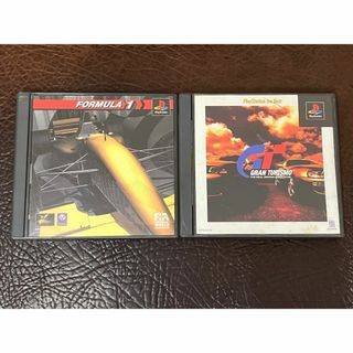 ★ 動作品 PS カーレース ★ フォーミュラ・ワン + グランツーリスモ
