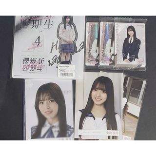 櫻坂46 - 櫻坂46 中嶋優月 直筆サイン入り生写真 アクスタ ウエハースカード
