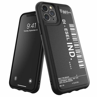 DIESEL iPhone11 Proケース FW20 バーコードグラフィック (その他)