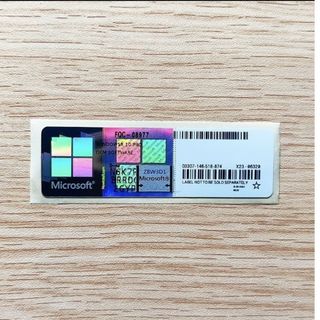 マイクロソフト(Microsoft)の新品・未使用　Windows11Pro プロダクトキーシール　ライセンス　正規版(PCパーツ)