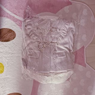 リズリサ(LIZ LISA)のLIZLISA リズリサ ショートコート コート ピンク 量産型 地雷 ピンク(毛皮/ファーコート)
