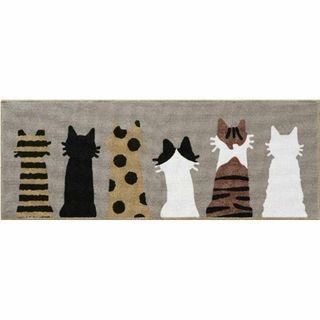 【在庫セール】オカトー(Okato) mysaキッチンマット45×120(キャッ