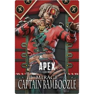 【[ホログラム仕様] No.23 ミラージュ/キャプテン・バンブーズル (R レアカード) 】Apex Legends(TM)  Wafers 2 ウエハース(その他)