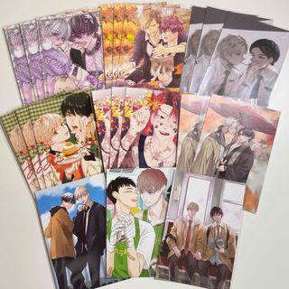 BL同人誌　購入特典　ポストカード　まとめ売り(その他)