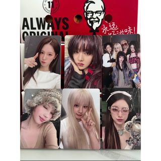 i-dle アイドゥル 中国限定 ケンタッキー　トレカセット 公式グッズ KFC(アイドルグッズ)