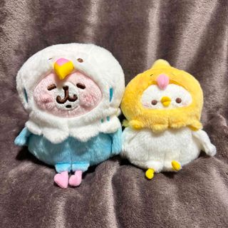 カナヘイの小動物 × ことりカフェ ぬいぐるみ 2種セット(ぬいぐるみ)