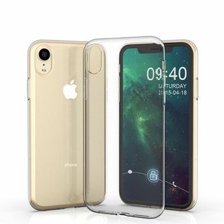 cxybgfv iPhone XR ケース TPU 透明保護ソフト シリコンケー(その他)