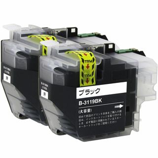 【BAALAND】LC3119 ブラザー用 LC3119BK 互換インクカートリ(PC周辺機器)