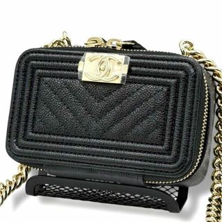シャネル(CHANEL)の未使用　シャネル　ボーイシャネル　ショルダーバッグ　キャビアスキン　3784(ショルダーバッグ)
