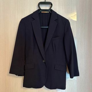 ネイビー　ジャケット　ビジネス　レディース　七分袖　夏　オリヒカ　ORIHICA(テーラードジャケット)