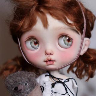 カスタムブライス 海外作家様 かわいい 惹かれる チョコレートちゃん フルセット(人形)