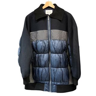 エンフォルド(ENFOLD)のENFOLD エンフォルド 22AW ソフトラムメルトンブルゾン 300FA230-1930 38 ネイビー R14664(ブルゾン)