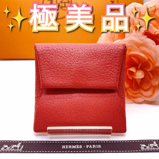 エルメス(HERMES)の✨極美品✨HERMES エルメス バスティア シェーブル コインケース(コインケース)