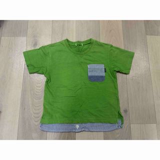 3can4on 半袖Tシャツ 120 うす緑色