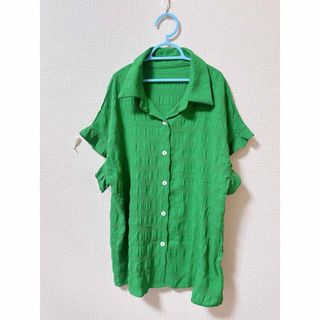 シーイン(SHEIN)のSHEIN☆半袖シャツ S(シャツ/ブラウス(半袖/袖なし))