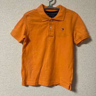 トミーヒルフィガー(TOMMY HILFIGER)のTommy Hilfiger ポロシャツ オレンジ 4サイズ(Tシャツ/カットソー)