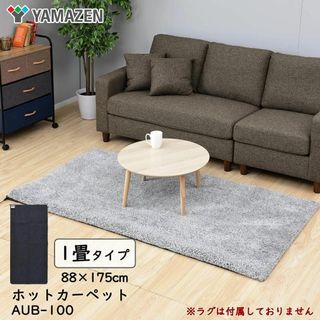 [山善] ホットカーペット 1畳 (88cm×175cm)　AUB-100