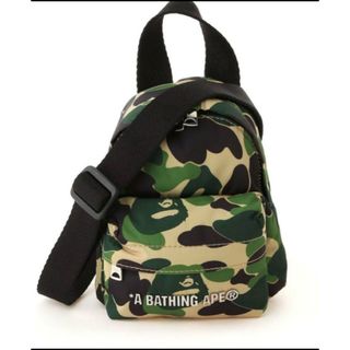 アベイシングエイプ(A BATHING APE)のA BATHING APE ABC CAMO MINI SHOULDER DAY(ショルダーバッグ)