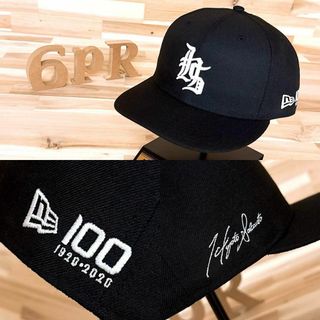 ニューエラ(NEW ERA)のレア/廃番【ニューエラ×坂本勇人】100周年記念 限定コラボ キャップ 黒×白(キャップ)