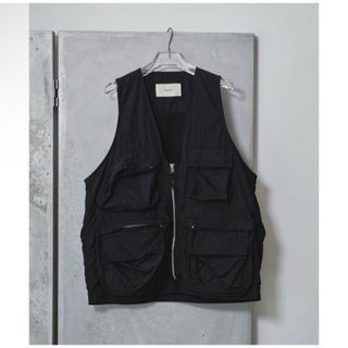 トゥデイフル(TODAYFUL)のTODAYFUL Nylon Pocket Vest ブラック(ベスト/ジレ)