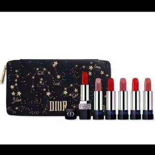 クリスチャンディオール(Christian Dior)のDIOR ルージュディオールクチュールセット　ミッドナイトウィッシュ　新品(コフレ/メイクアップセット)