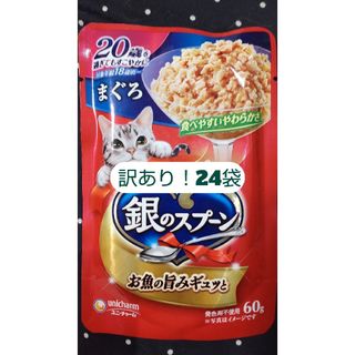 訳あり！銀のスプーン 三ツ星グルメ ウェットフードパウチ 24袋(ペットフード)